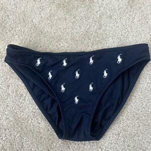 Navy blue Ralph Lauren bikini bottoms